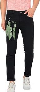 Men's Slim Fit Mid Rise Jeans