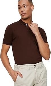 Men's Cotton Relaxed Fit Polo T-Shirt
