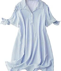 Women's Fit and Flare Short Length Dress