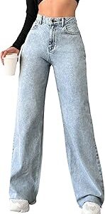 Jeans for Women || Straight Fit Jeans for Women High Waist || Loose Jeans for Women Stylish || Plus Size Jeans for Women || Boyfriend Jeans for Women || Stretchable Jeans for Women(B0DRGM9WZL)