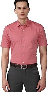 Men's Cotton Solid Regular Fit Shirt