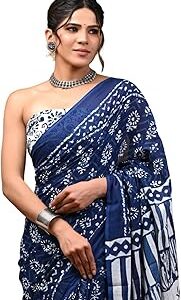 Printed Cotton Saree