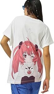 Original Women's 100% Cotton Graphic Print Boyfriend Fit Round Neck T-Shirt