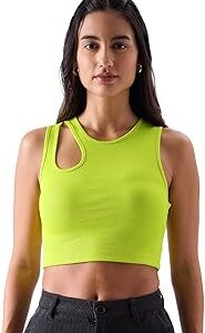 Solids: Lime Women and Girls Loose fit Full Sleeve Cotton and Linen Yellow Color Women Boyfriend Shirts
