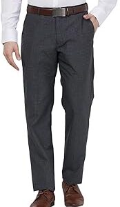 Men's Regular Fit Mid Rise Trouser