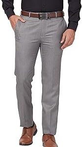 Men's Slim Fit Mid Rise Trouser