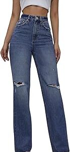 Jeans for Women | Jeans Pant for Women | Bootcut Jeans for Women High Waist | Women Jeans | Baggy Jeans for Women High Waist | Ripped Jeans for Women