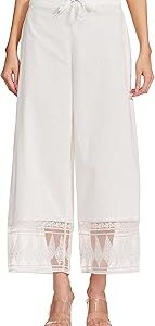 W Pure Cotton Regular Fit Strechable Parallel Pants for Women | Pure Cotton Regular Fit Parallel Pants for Women | Trousers for Women