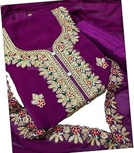 EXCLUSIVE DRESS MATERIAL SUIT FOR GROGEOUS LADIES AND WOMENS.