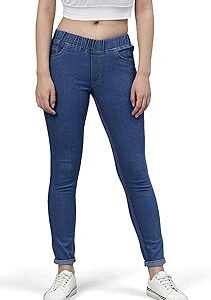 Women's Slim Fit Mid Rise Jeggings