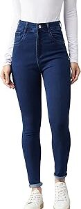 Women's Skinny Fit High Rise Jeans