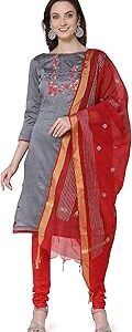 Women's embroidery and heavy duppata Exclusive Dress Material