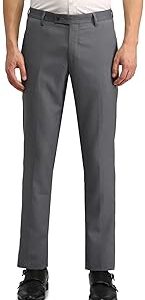 Men's Tapered Fit Mid Rise Trouser
