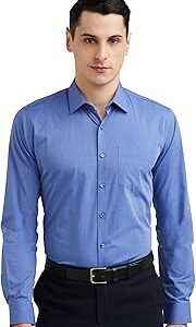 Solid Formal Shirt for Men| Premium Cotton| Full Sleeves| Slim Fit |Breathable Fabric