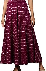 Printed Pure Cotton Strechable Loose Palazzo Bottom Wear Pants for Women | Ankle Length Palazzo Pants for Women | Pure Cotton Palazzo Pants for Women