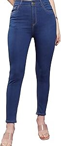 Women's Skinny Fit Mid Rise Jeans