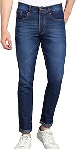 Men's Mid Rise Slim Fit Jeans