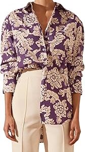 Women's Printed Regular Fit Shirt