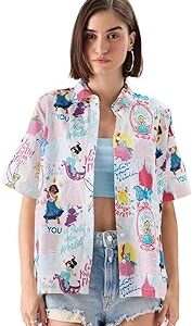 Official Disney 100: Classic Women Shirts Multicolored Shirt