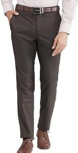 Men's Slim Fit Mid Rise Trouser