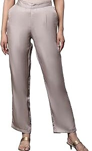Women High Rise Strechable Palazzo Regular Fit Pants | Ankle Length Palazzo Regular Fit Pants