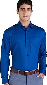 Formal Textured Shirt for Men| Premium Cotton| Full Sleeves| Slim Fit |Breathable Fabric
