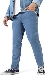 Men's Regular Fit Mid Rise Jeans