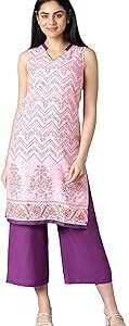 Women's Viscose Kurta & Palazzo