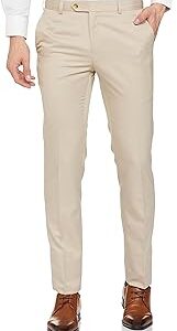 Men's Slim Fit Mid Rise Trouser