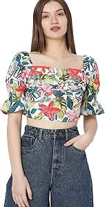Women's Rayon Blend Regular Fit Top