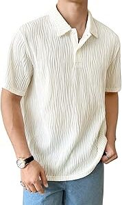 Cotton Polo T-Shirt for Men ? Soft Breathable Fabric | Regular Fit Half Sleeve Collar Tee for Summer Casual Wear