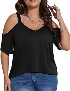 Womens Floral Flutter Sleeve Empire Navy Blue Button Boat Neck Top