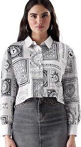 Official Women Disney: Alice in Wonderland Boxy Fit Shirts