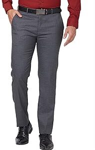 Men's Slim Fit Mid Rise Trouser