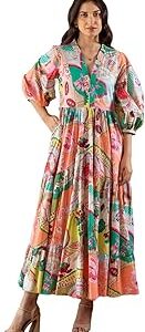 Women Midi-Maxi Dresses | Short-Long Dress | Floral Print | Every Occation Dress for Women