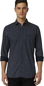 Men's Printed Slim Fit Shirt
