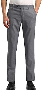 Men's Tapered Fit Mid Rise Trouser