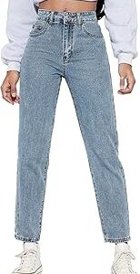 Women's Regular Light Blue Solid Jeans