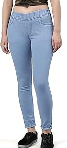 Women's Slim Fit Mid Rise Jeggings
