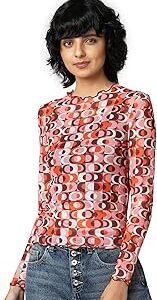 Women's Polyester Blend Regular Fit Top