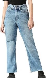 Jeans Women's High Rise Skinny Straight Fit Jeans Light Used
