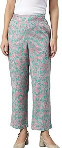 W Strechable Straight Pants for Women | Trousers for Women
