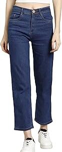 Women's Denim Straight Fit Boyfriend Jeans