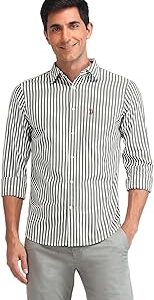 Men's Printed Cotton Tailored Fit Shirt