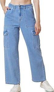 Women's Relaxed Cargo Jeans