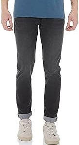 Men's Regular Fit Mid Rise Jeans