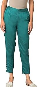 Women Mid Rise Strechable Slim Pants | Trousers