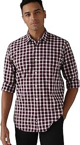 Men's Checkered Slim Fit Shirt