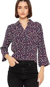 Printed Full Sleeve Regular Top