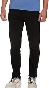 Men's Mid Rise Fitted Jeans